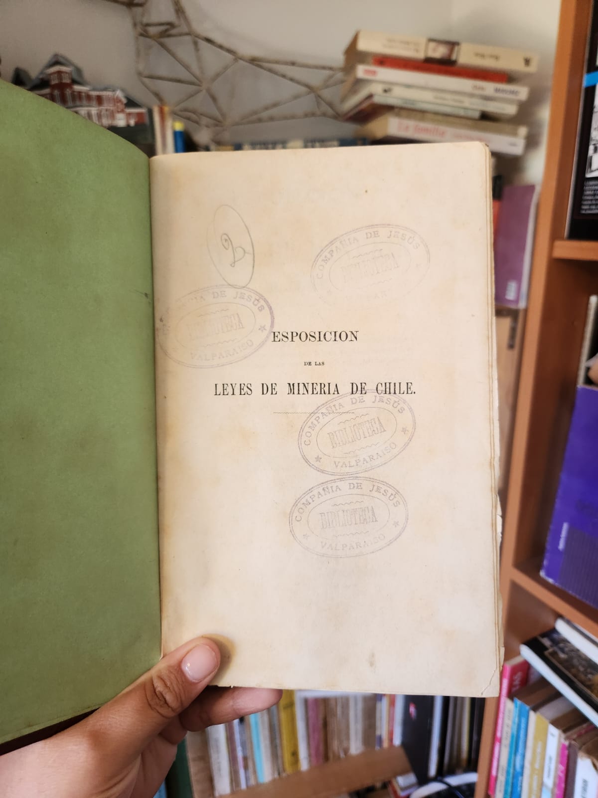 Esposición de las Leyes de Minería