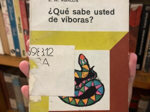 ¿Qué sabe usted de víboras?