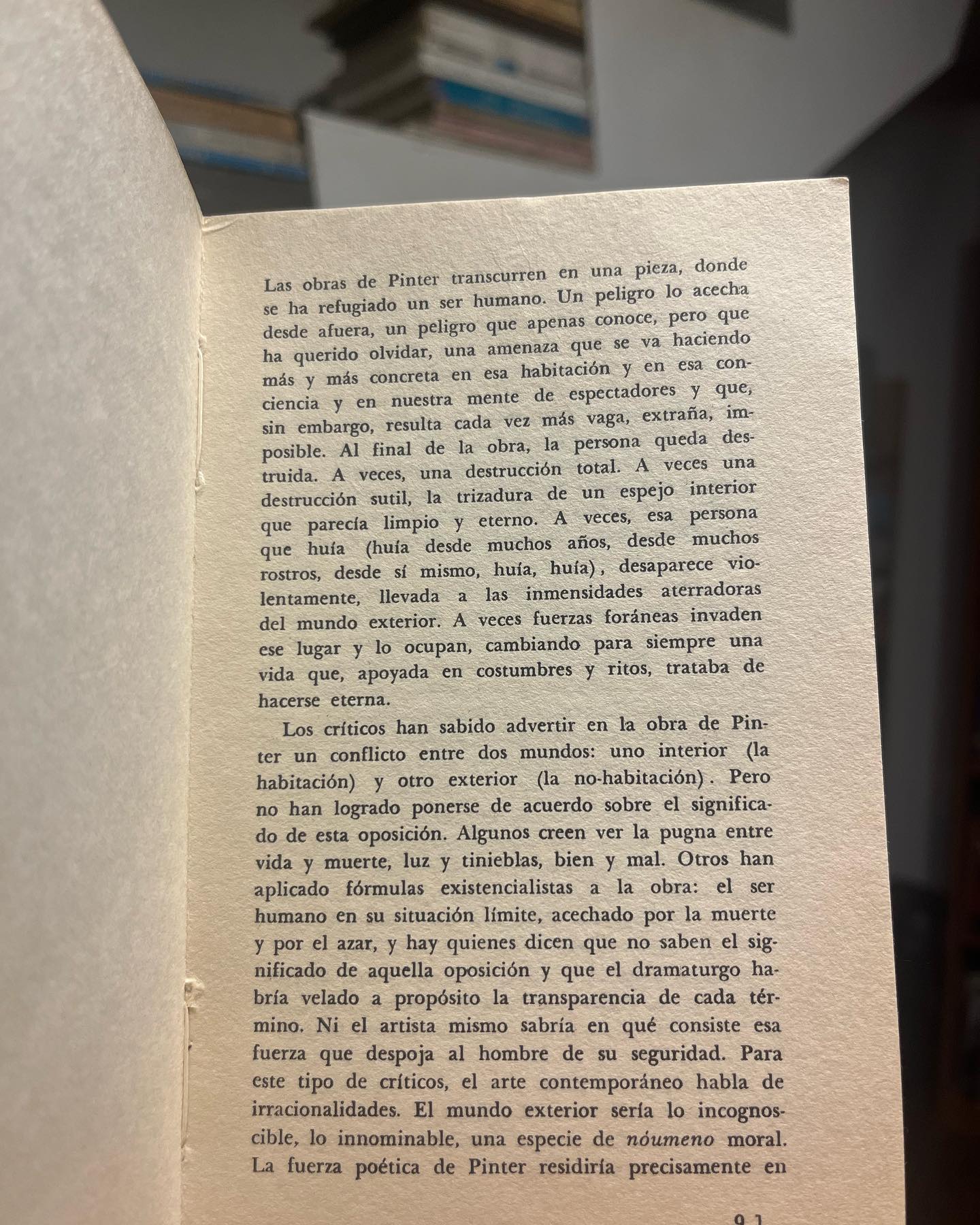 El absurdo entre cuatro paredes: El teatro de Harold Pinter - Imagen 6