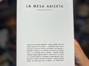 La Mesa Abierta - Pensamiento Propio 6