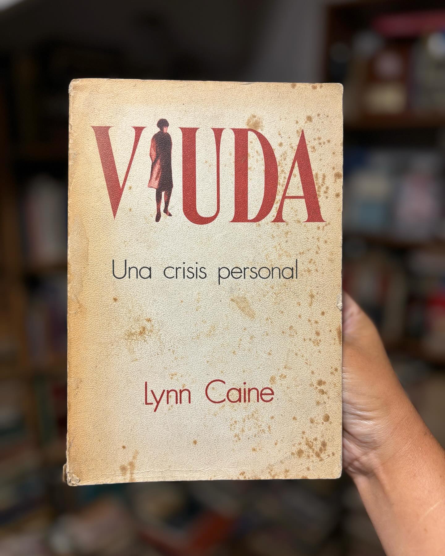 Viuda, una crisis personal