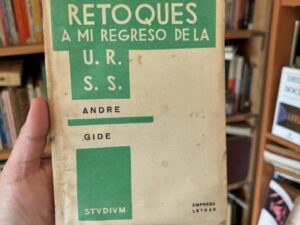 Retoques a mi regreso de la U.R.S.S