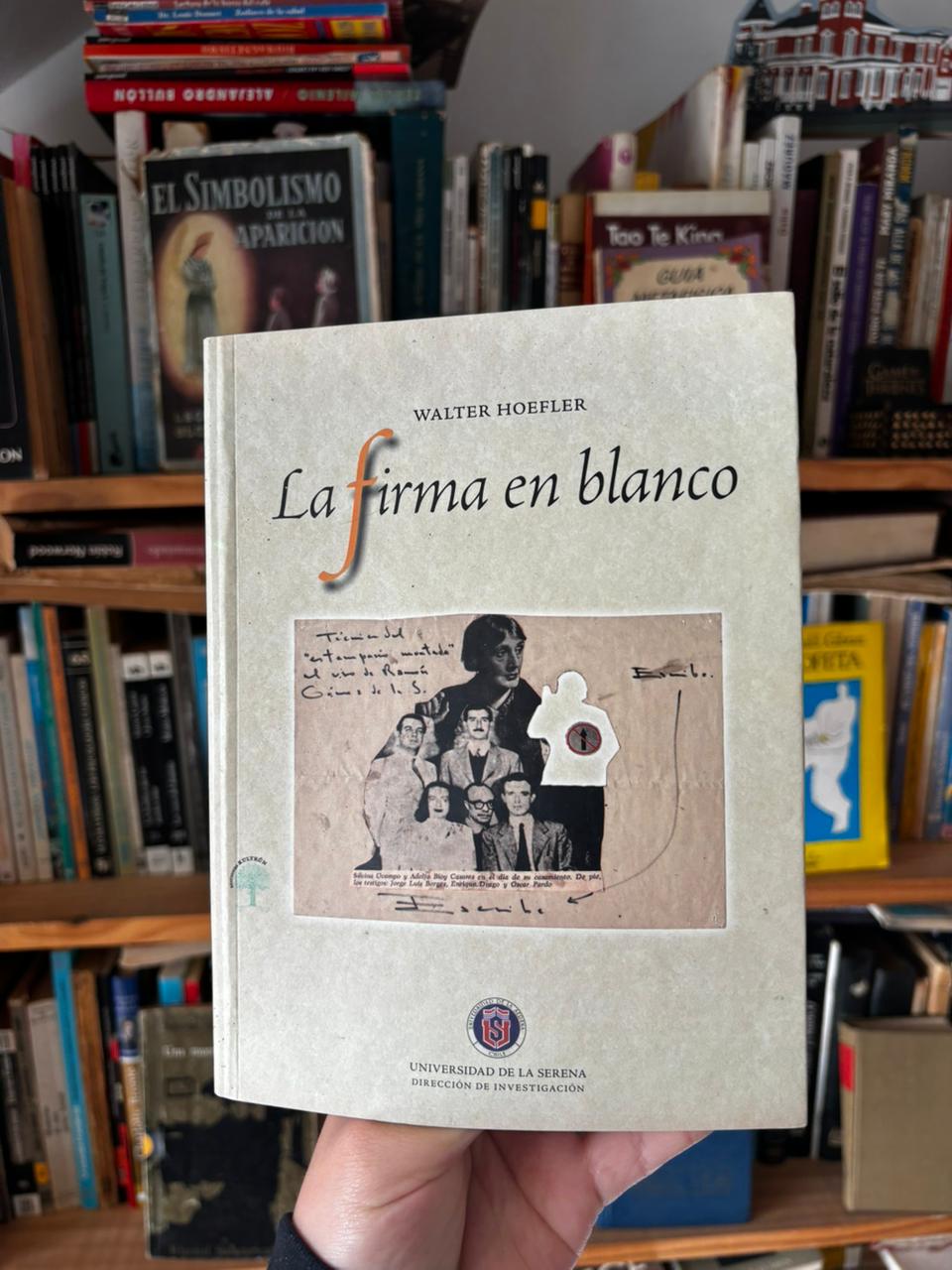 La firma en blanco