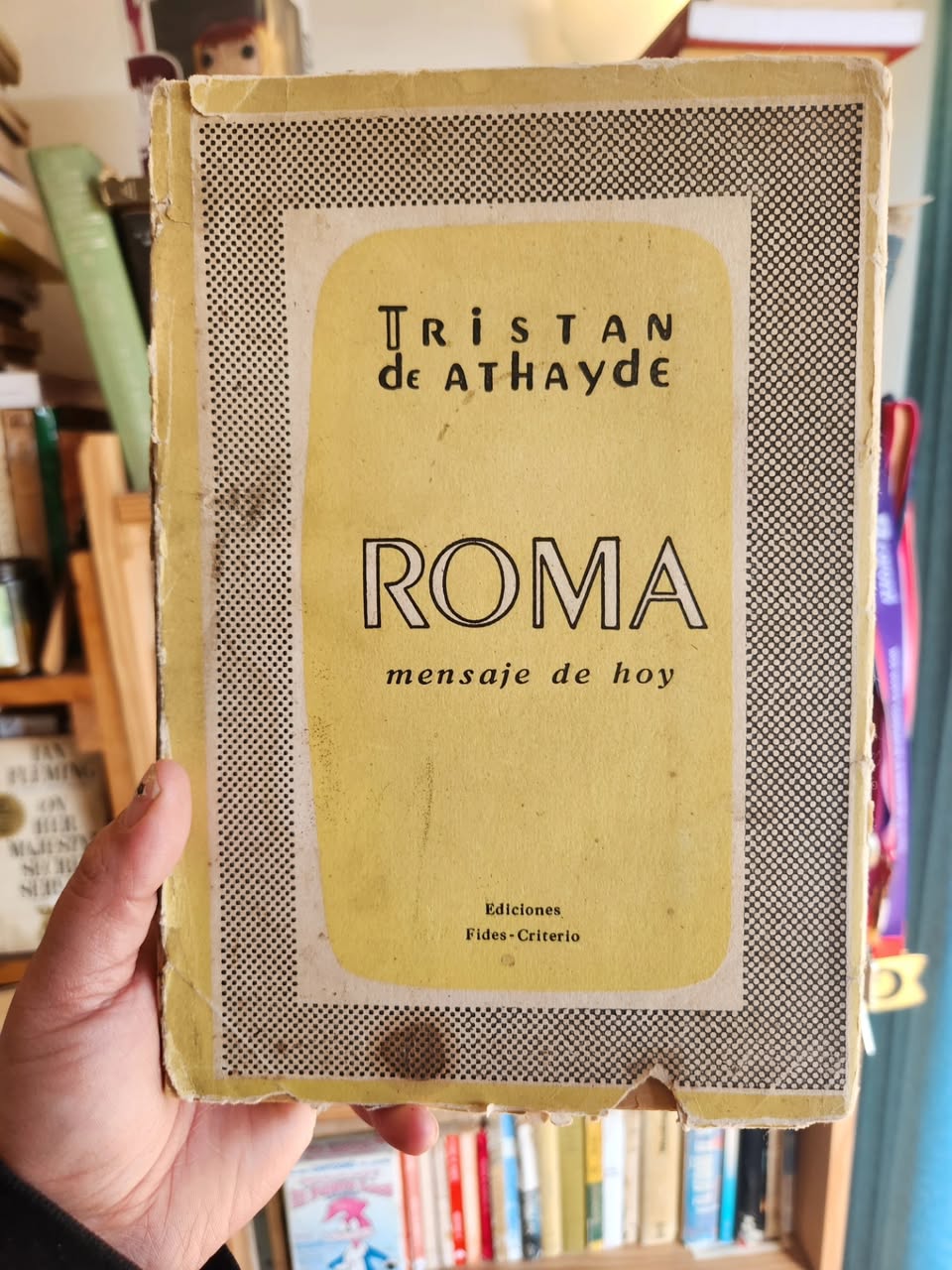 Roma mensaje de hoy - Tristan de Athayde
