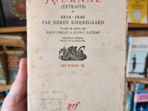 Journal (extraits) 1834–1846