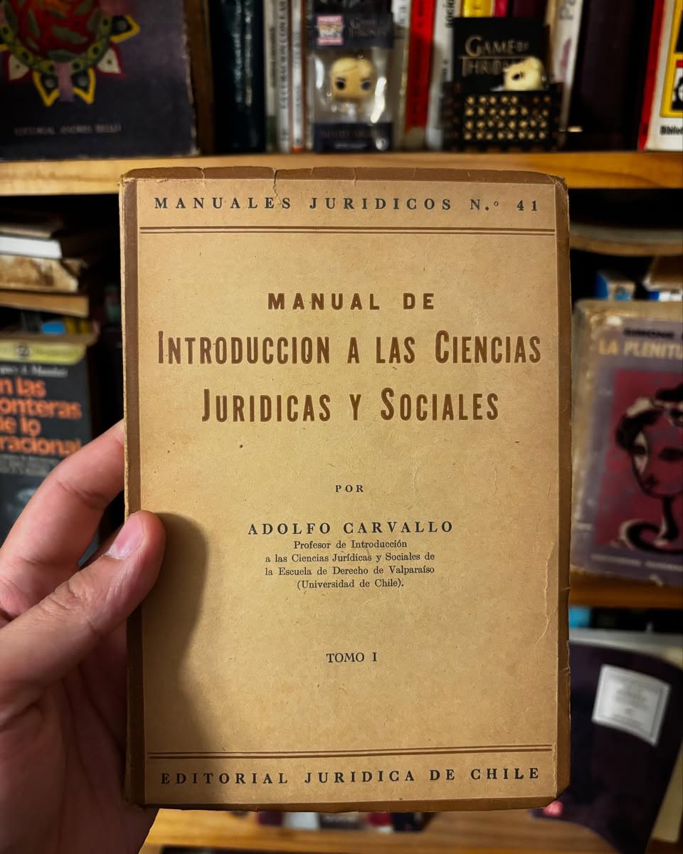 Manual de introducción a las ciencias jurídicas y sociales