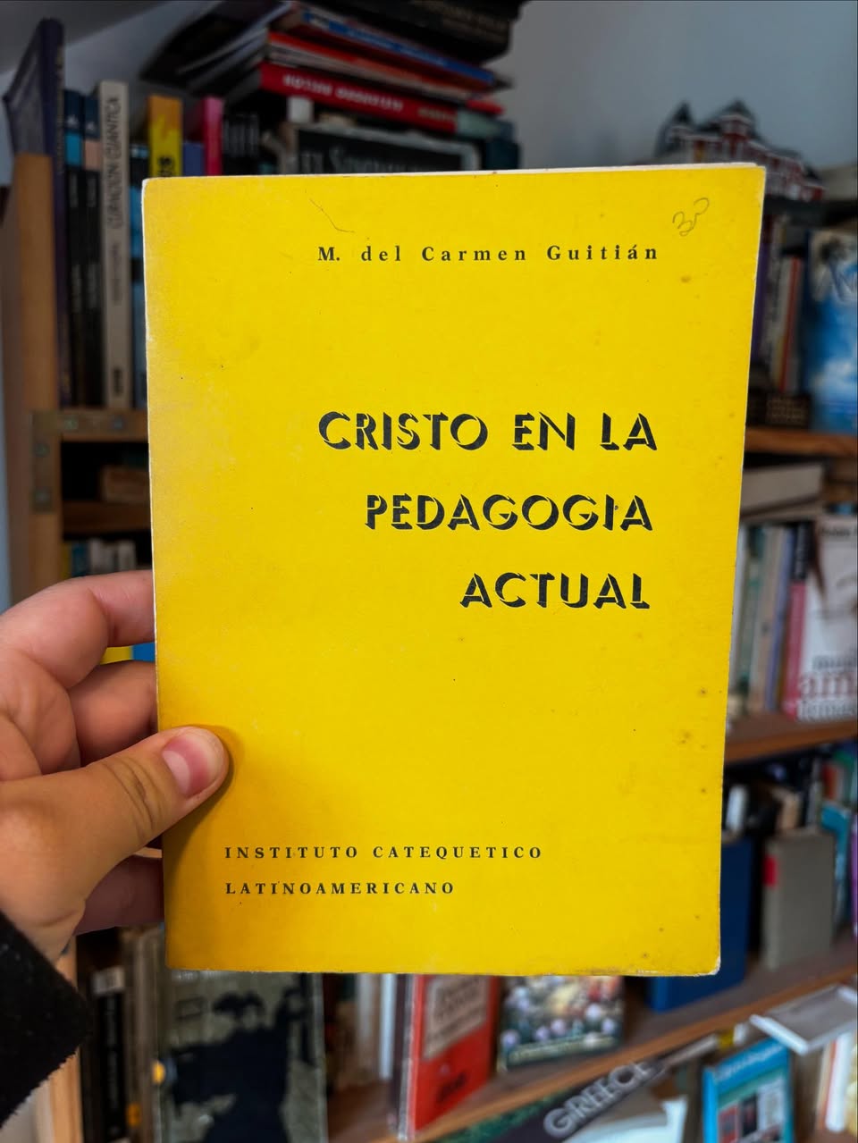 Cristo en la pedagogía actual