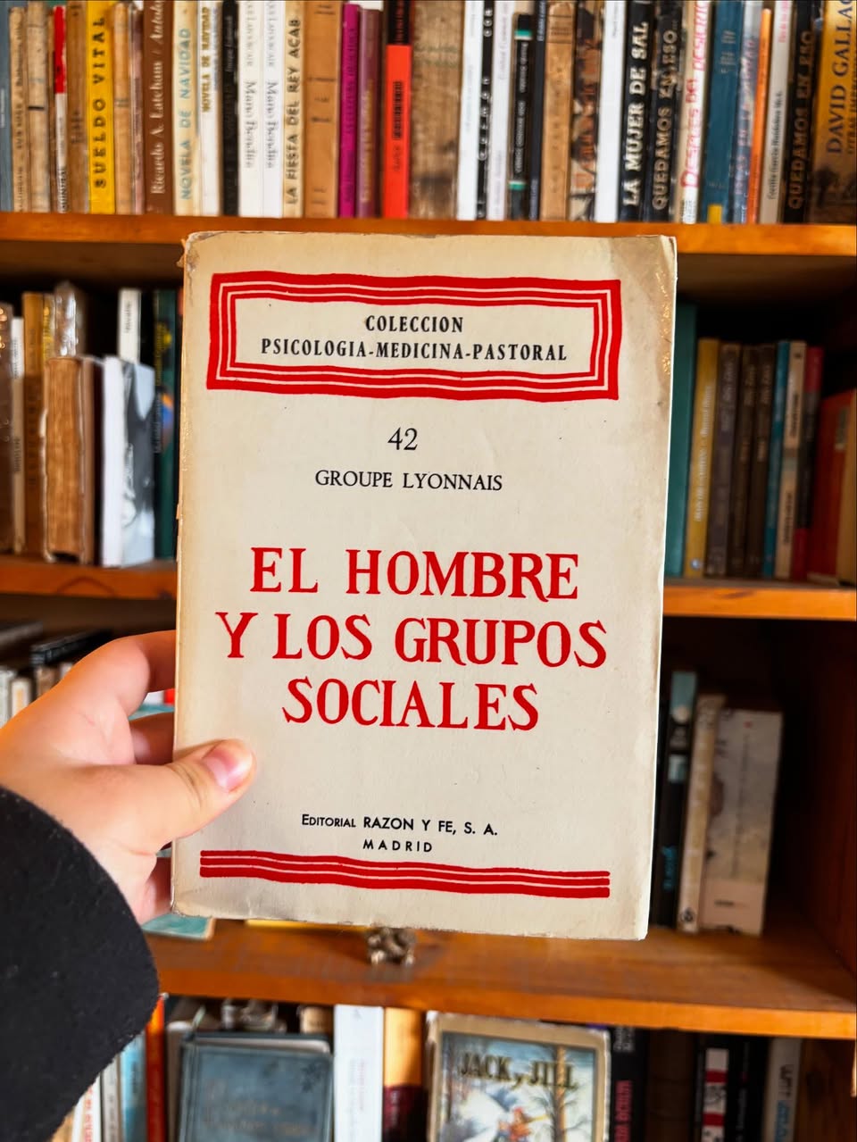 El hombre y los grupos sociales