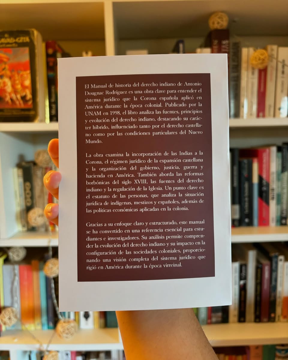 Manual de historia del derecho Indiano - Imagen 3