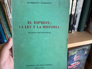 El espíritu, la ley y la historia