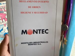 Reglamento de ordenes higiene y seguridad