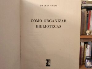 Cómo organizar bibliotecas