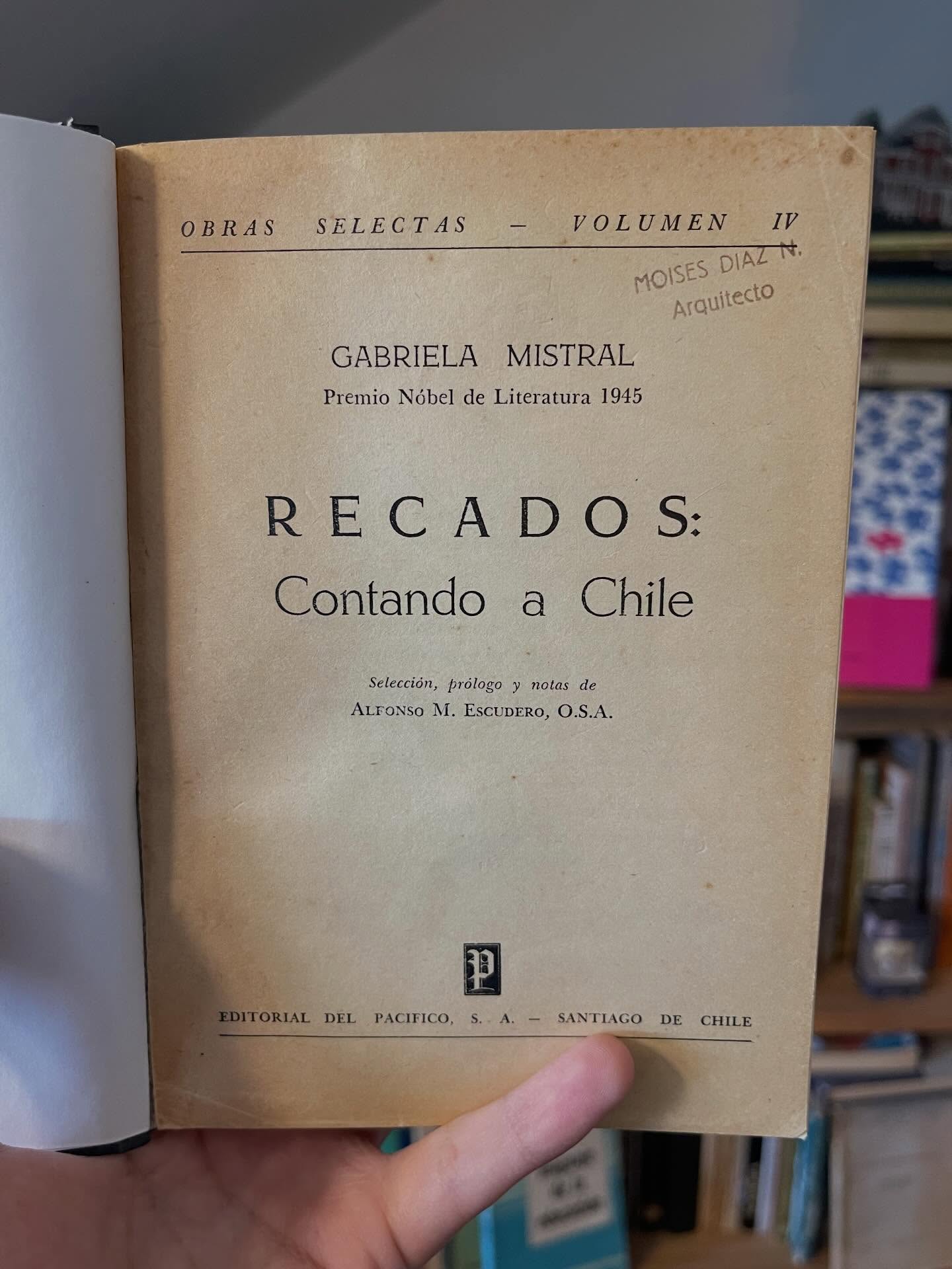 Recados: Contando a Chile
