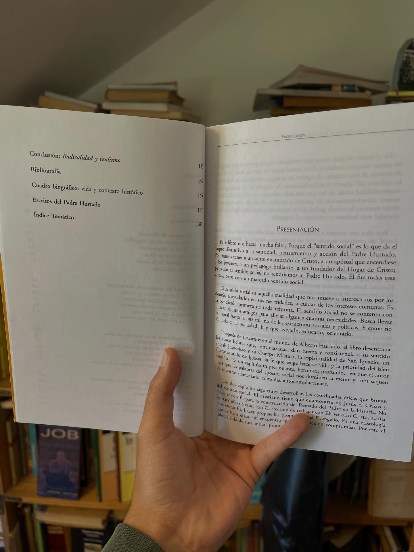 El sentido social: el legado ético del Padre Hurtado - Libros Frannie