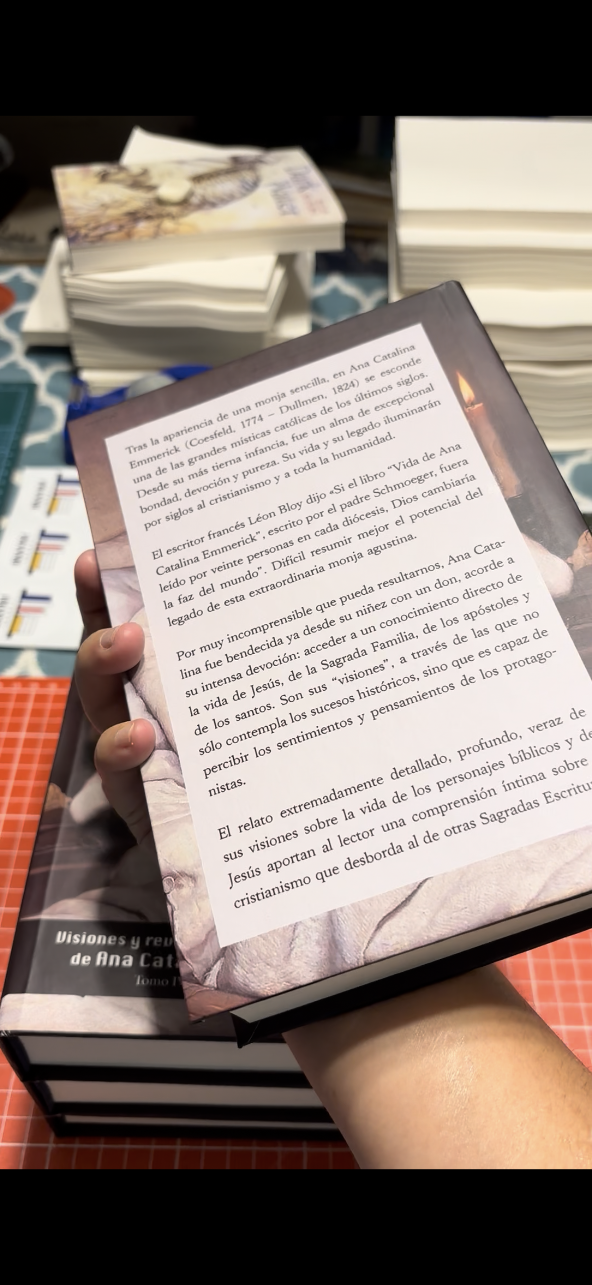 Visiones y revelaciones completas de Ana Catalina Emmerick. - Libros Frannie