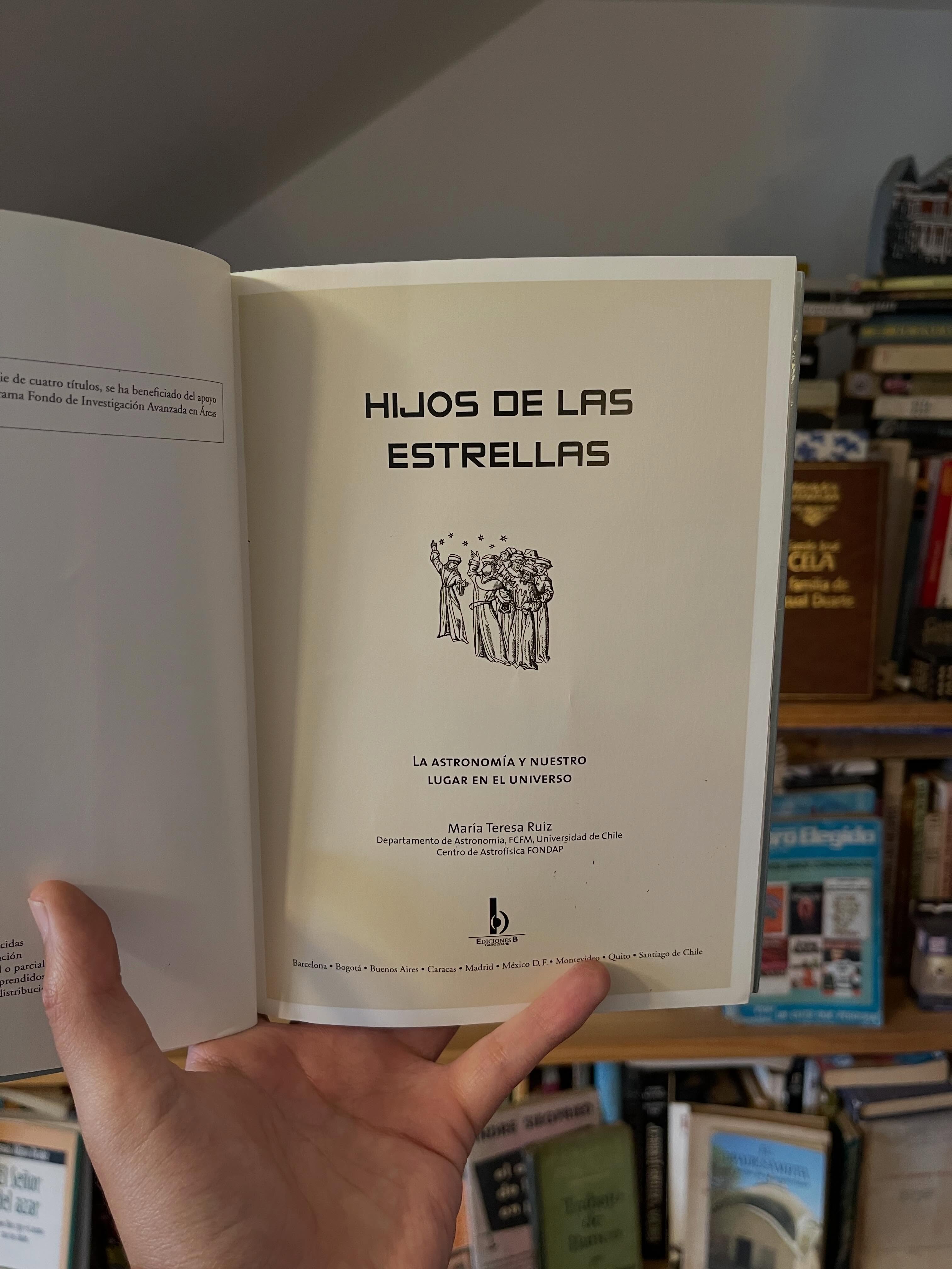 Hijos de las estrellas. La astronomía y nuestro lugar en el Universo - Libros Frannie