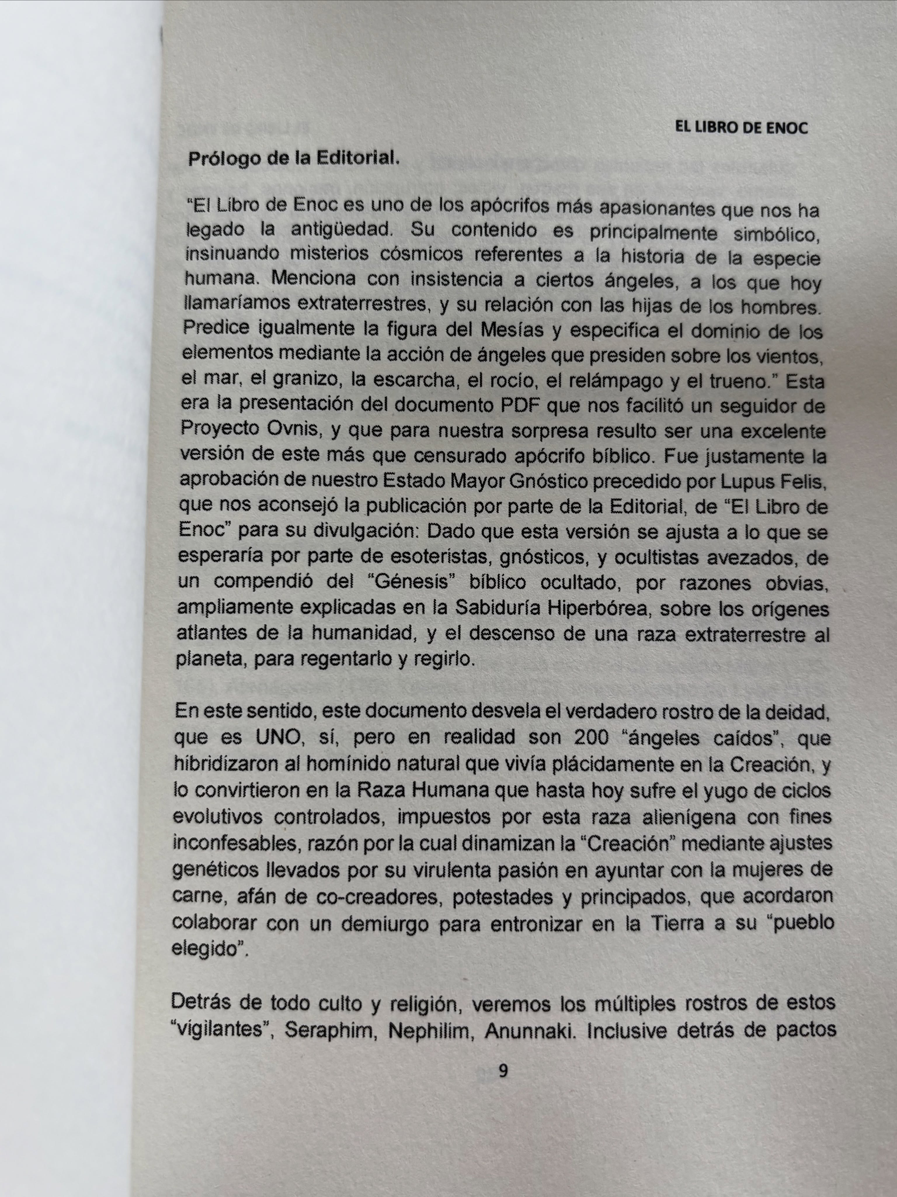 El libro de Enoc. Edición especial de la casa de Tharsis - Libros Frannie