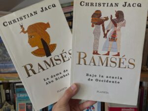 Ramsés, Bajo la acacia de Occidente y Ramsés, la dama de Abu Simbel - Libros Frannie