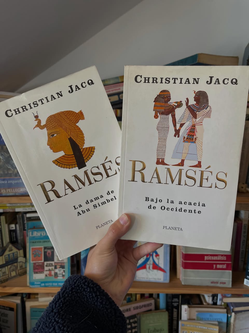 Ramsés, Bajo la acacia de Occidente y Ramsés, la dama de Abu Simbel - Libros Frannie