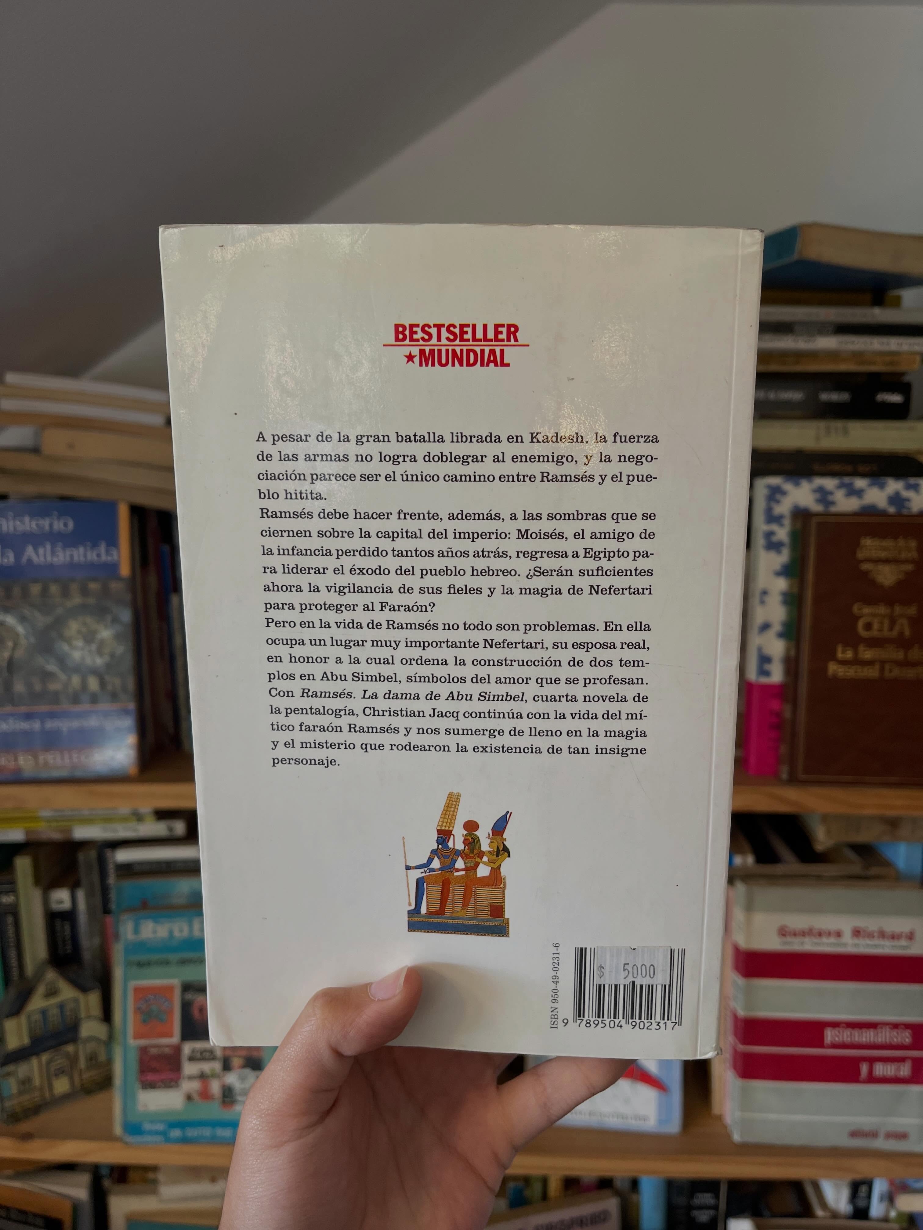 Ramsés, Bajo la acacia de Occidente y Ramsés, la dama de Abu Simbel - Libros Frannie