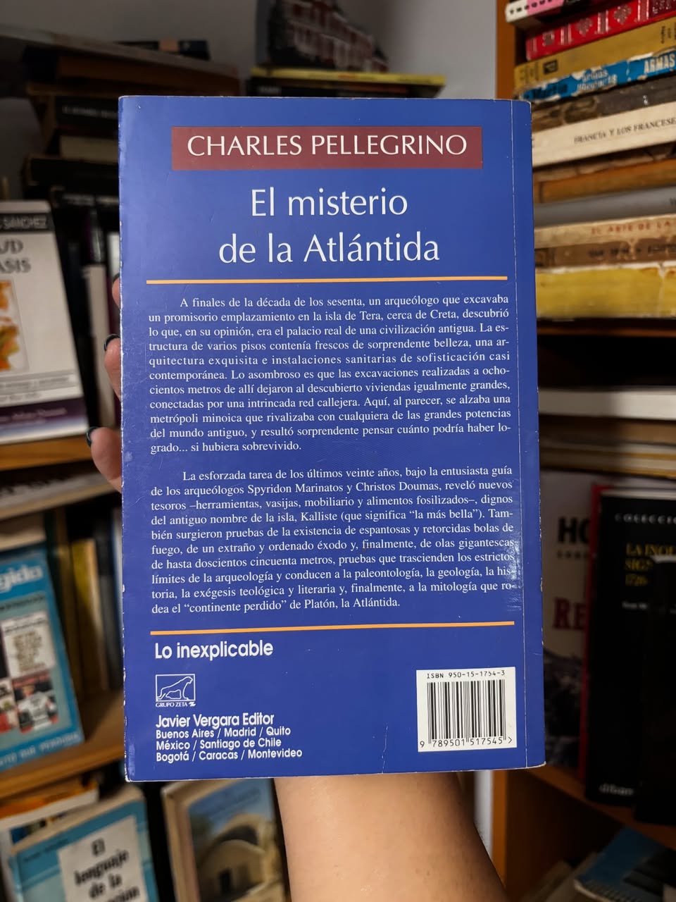 El misterio de la atlántida , una odisea arqueológica - Libros Frannie