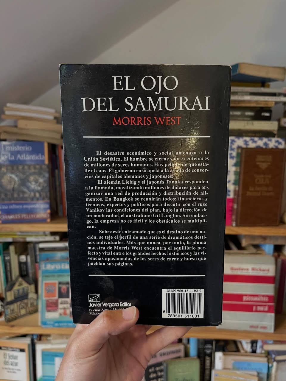 El ojo del Samurai - Libros Frannie