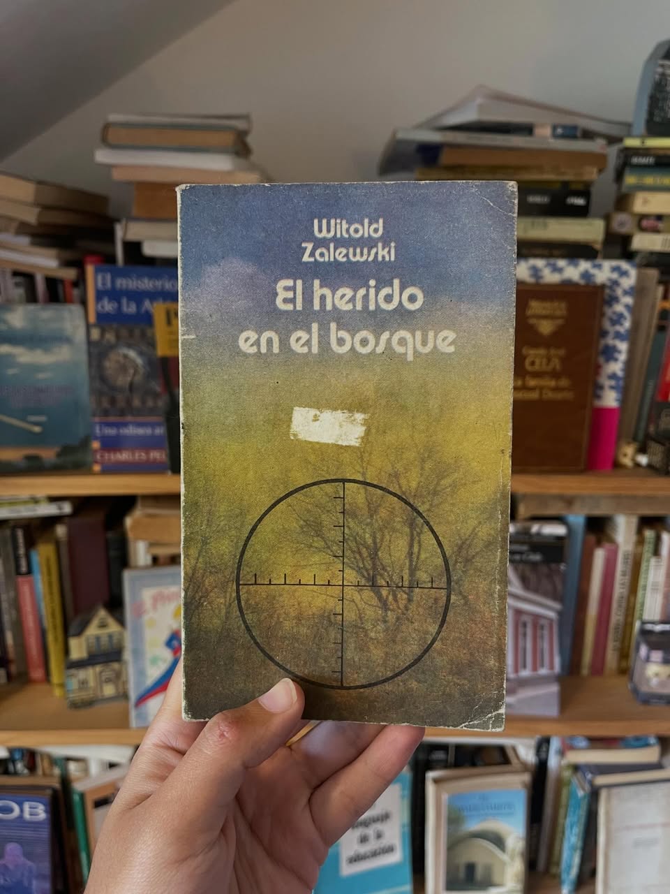El herido en el bosque