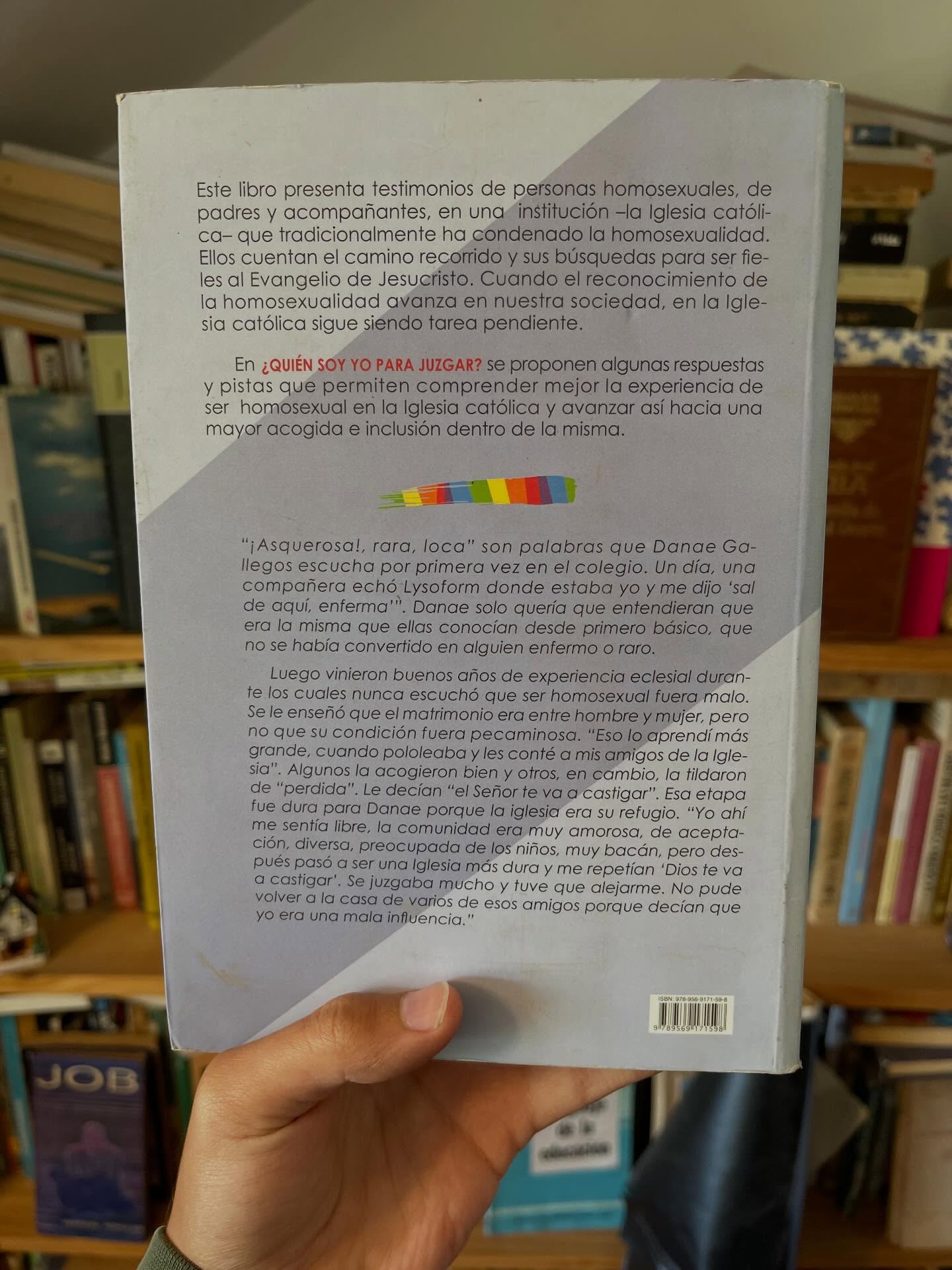 ¿Quién soy yo para juzgar? Testimonios de homosexuales católicos - Libros Frannie
