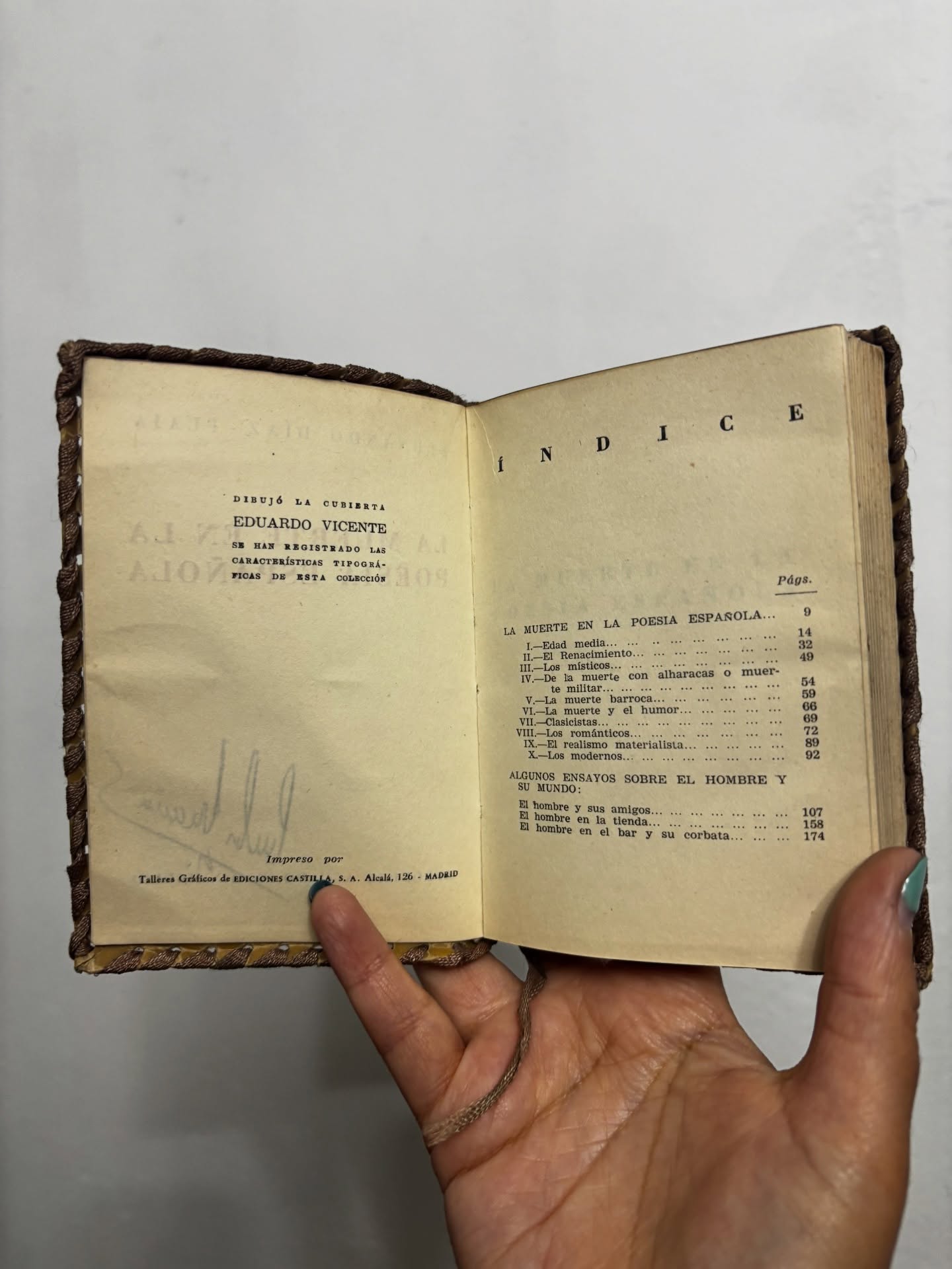 La muerte en la poesía española - Libros Frannie