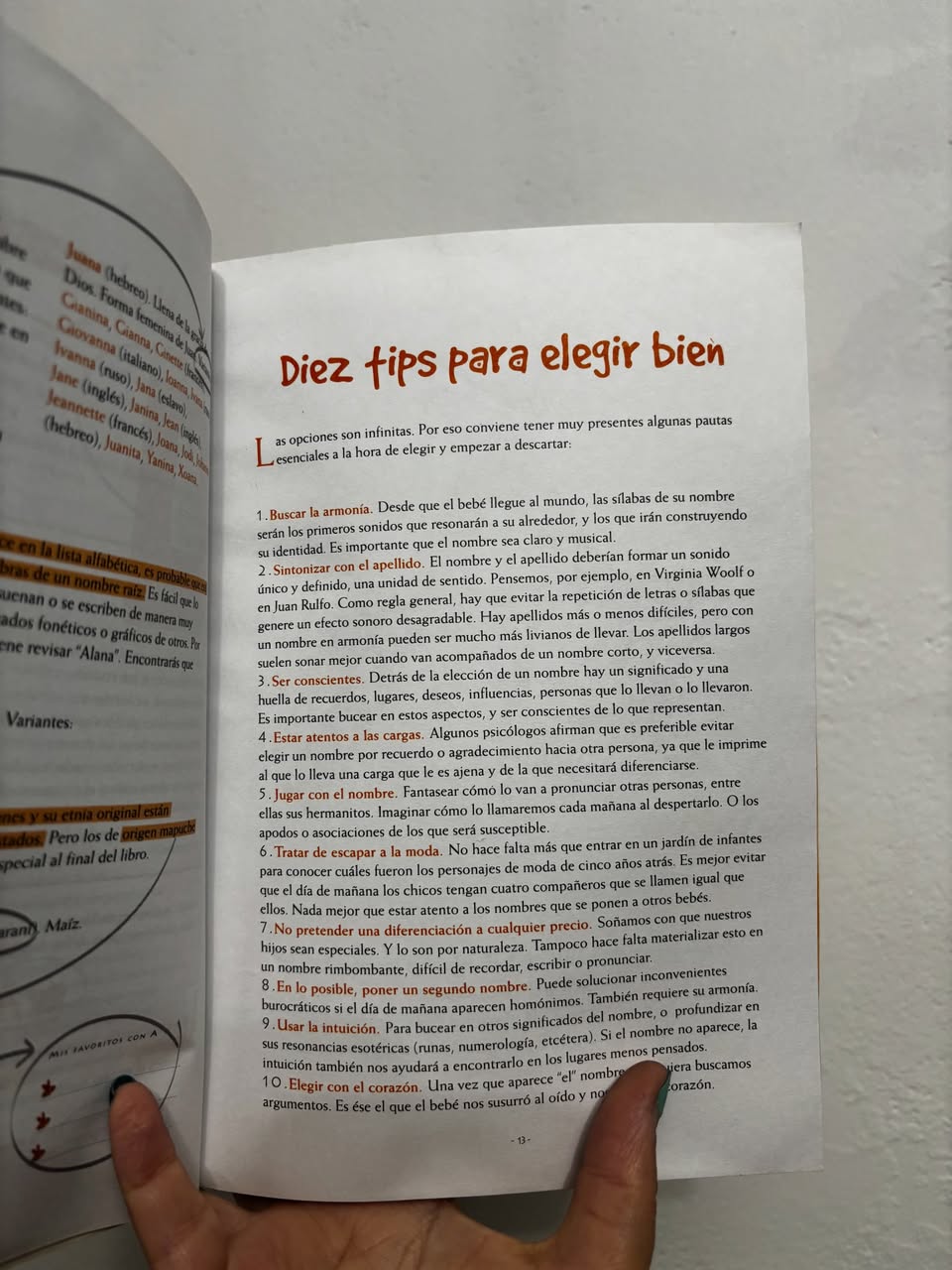 El libro de los nombres del bebé - Libros Frannie
