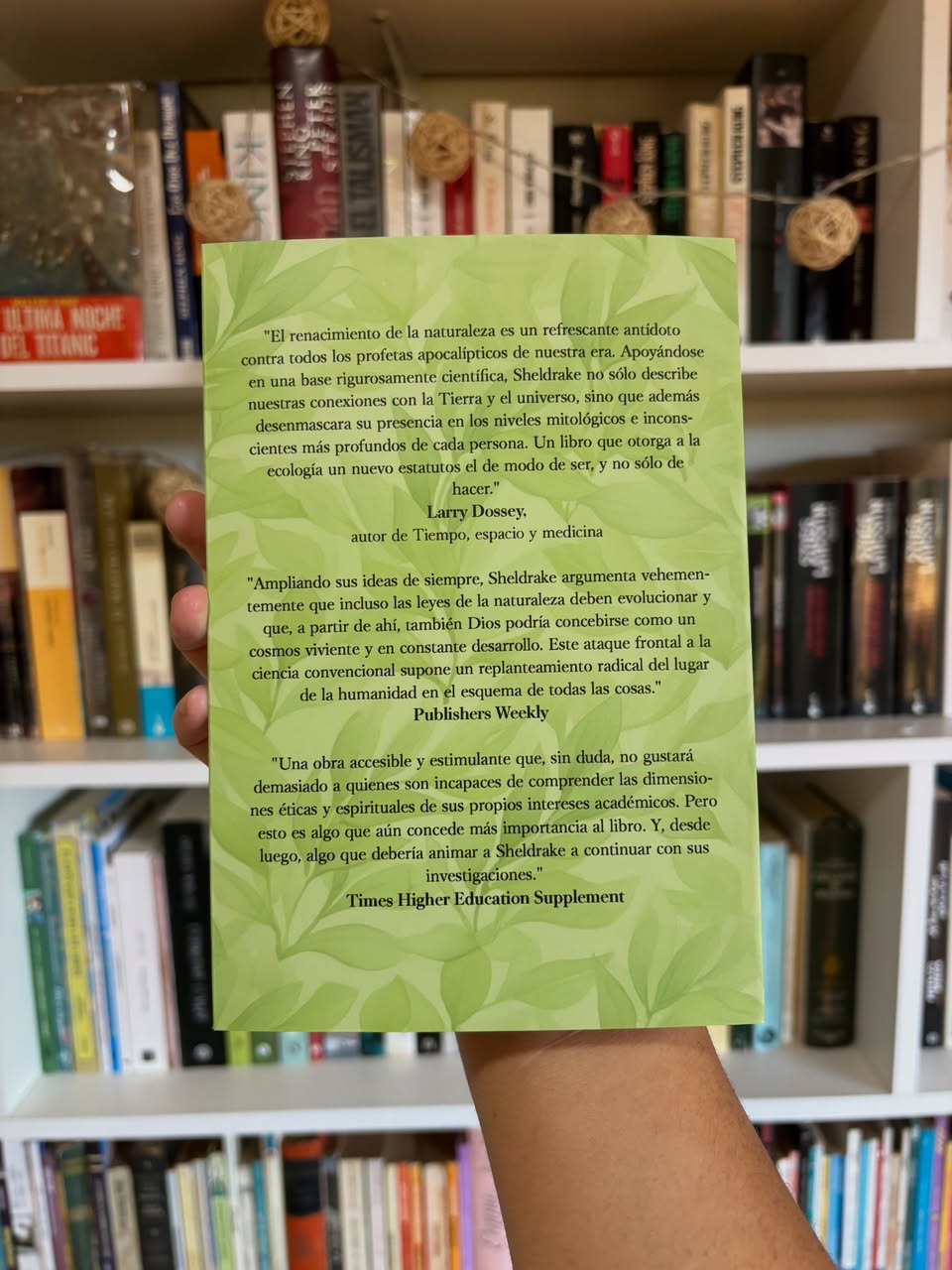 El renacimiento de la naturaleza - Libros Frannie