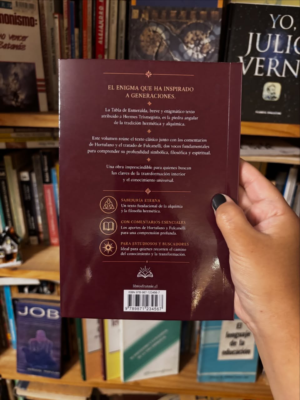 La Tabla de Esmeralda - Libros Frannie