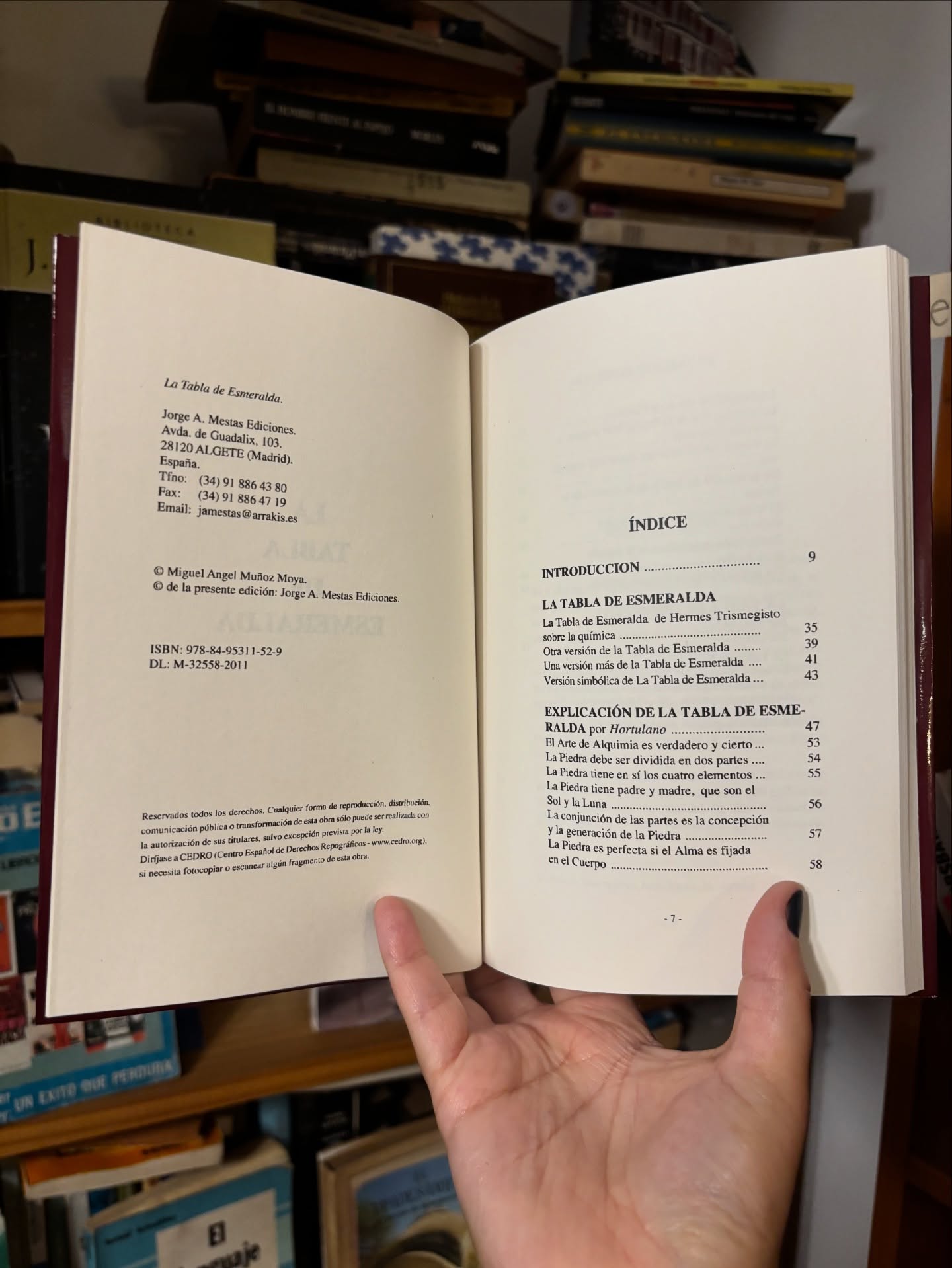La Tabla de Esmeralda - Libros Frannie