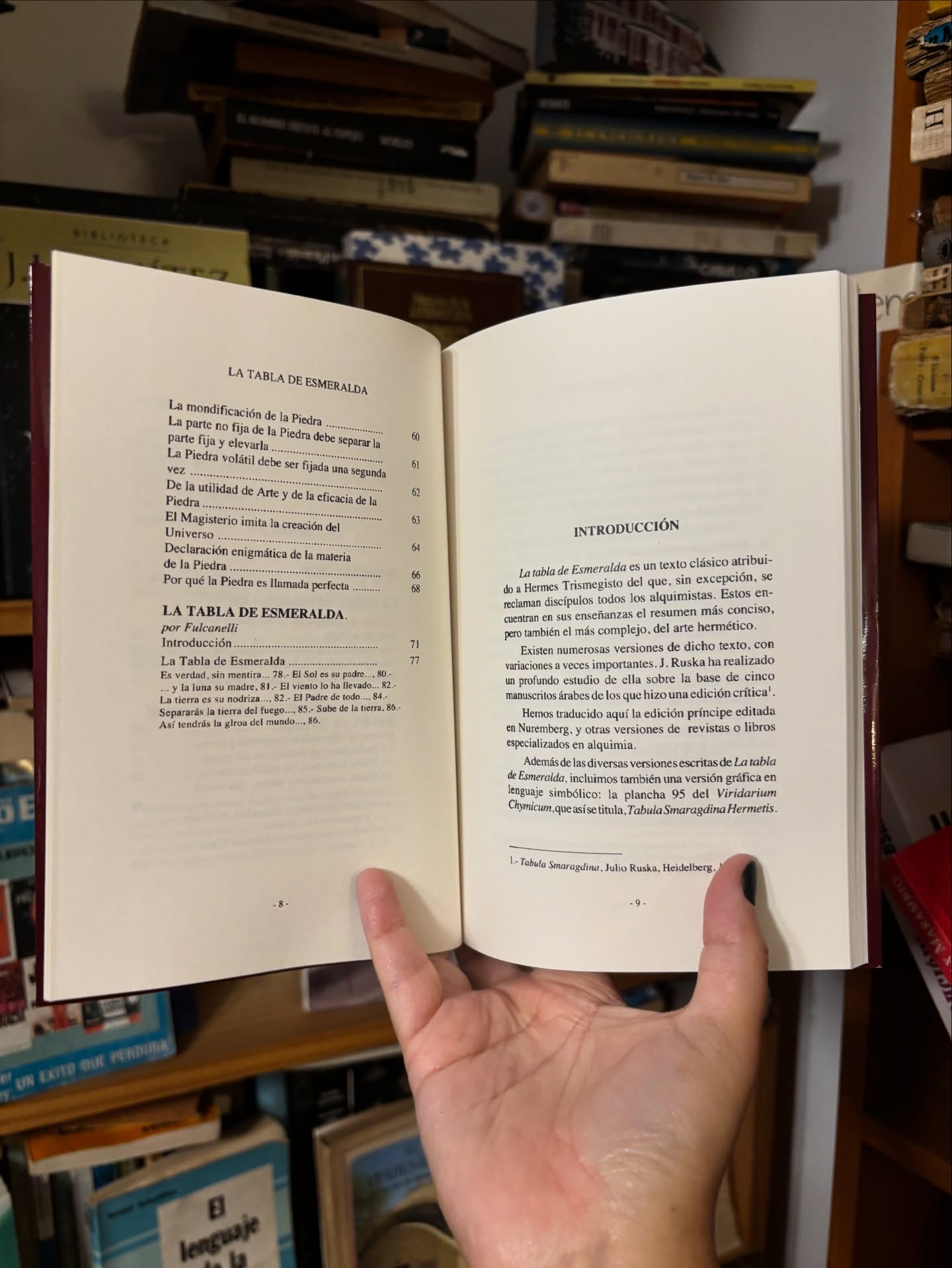La Tabla de Esmeralda - Libros Frannie