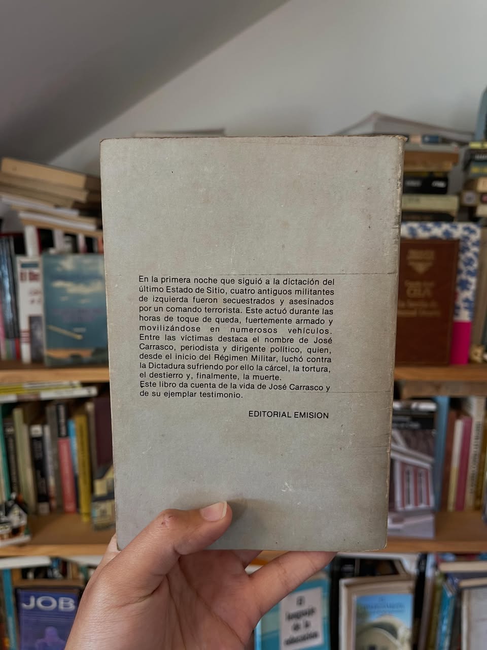 José Carrasco. Asesinato de un periodista - Libros Frannie
