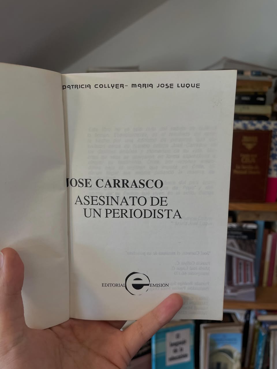 José Carrasco. Asesinato de un periodista - Libros Frannie