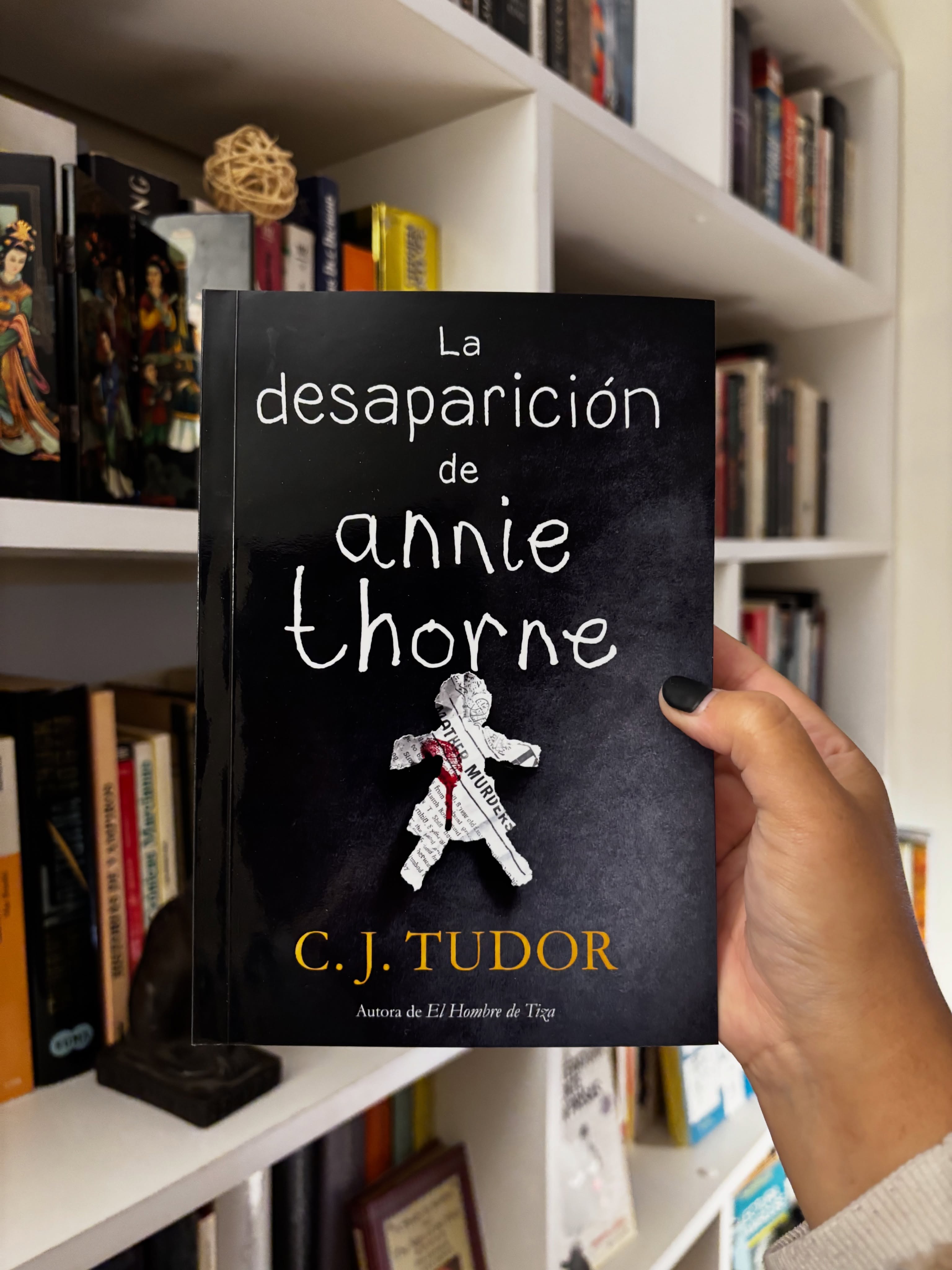La desaparición de Annie Thorne & El hombre de Tiza - Libros Frannie