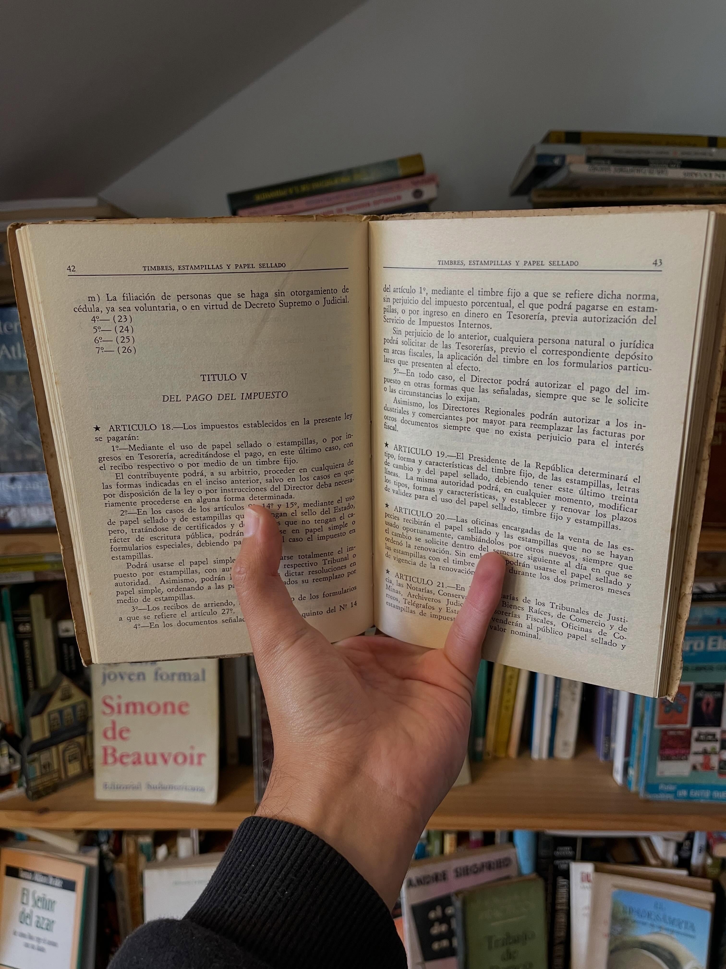Timbres, estampillas y papel sellado - Libros Frannie