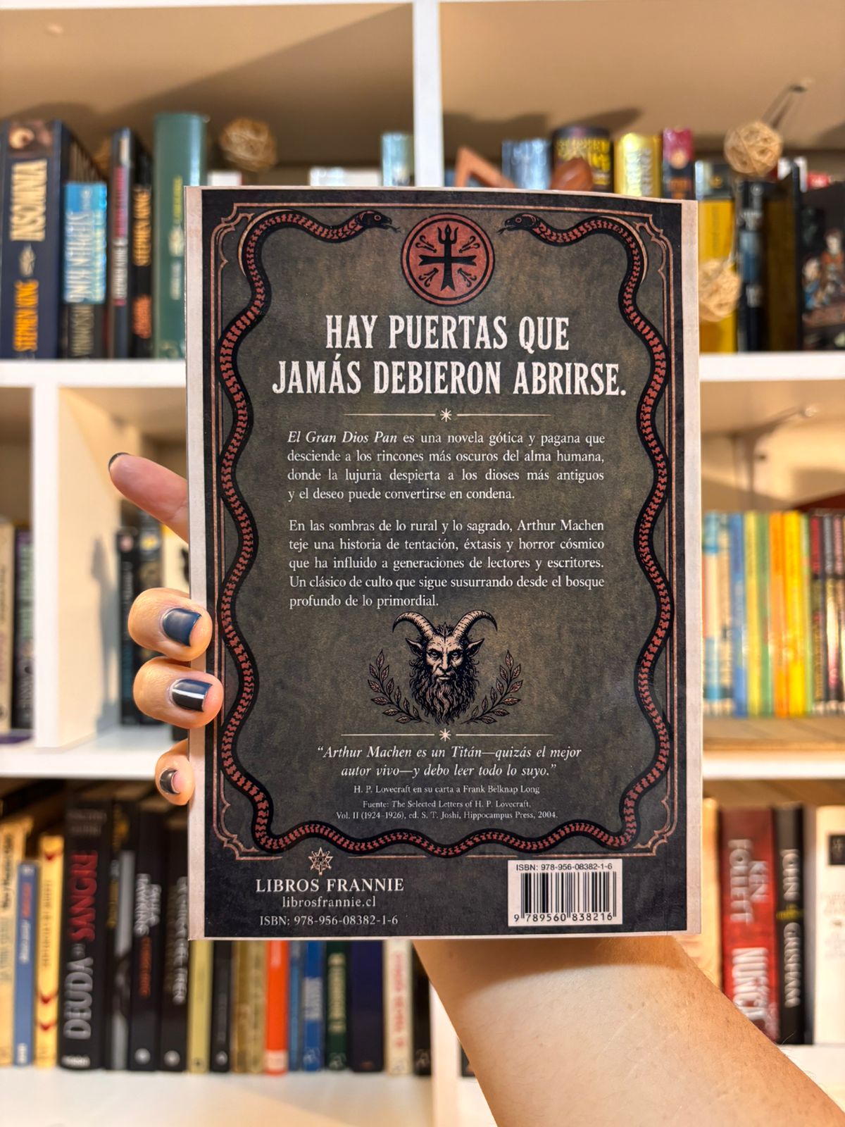 EL GRAN DIOS PAN y otros relatos de terror sobrenatural - Libros Frannie