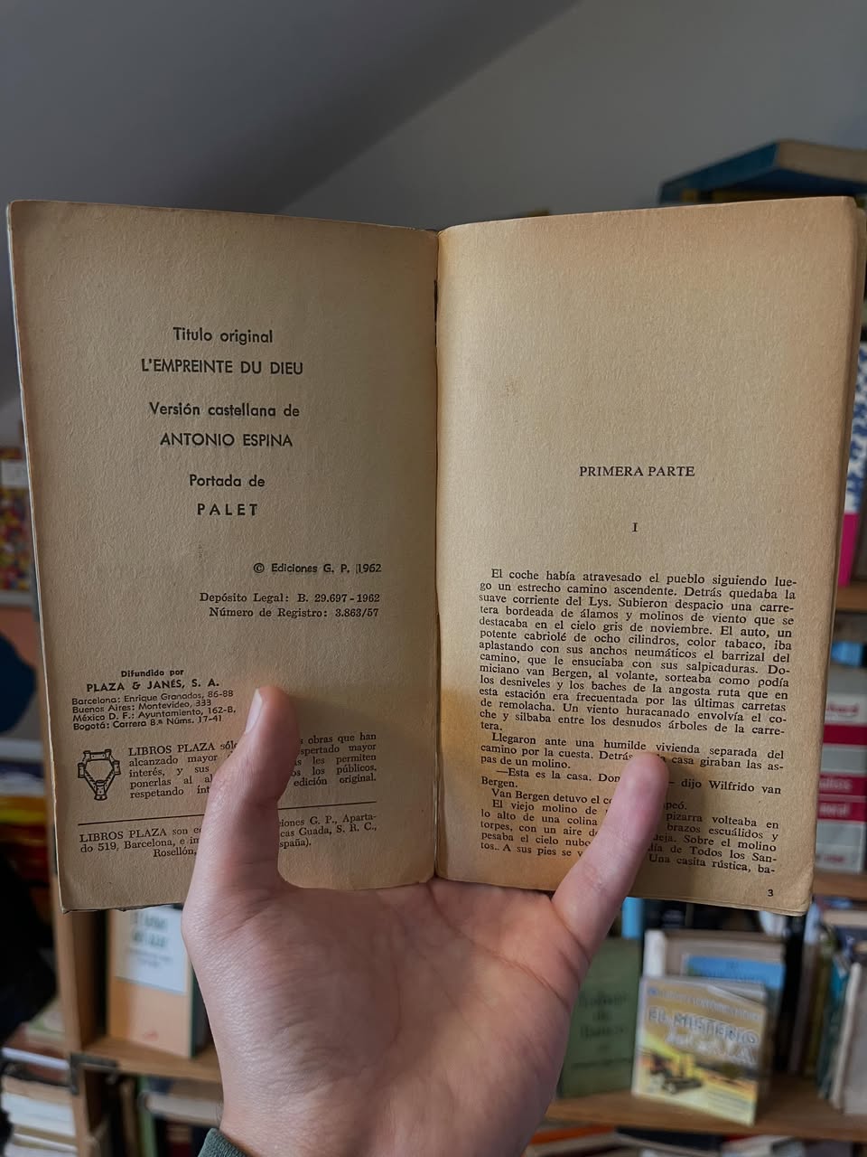 La huella del Dios - Libros Frannie