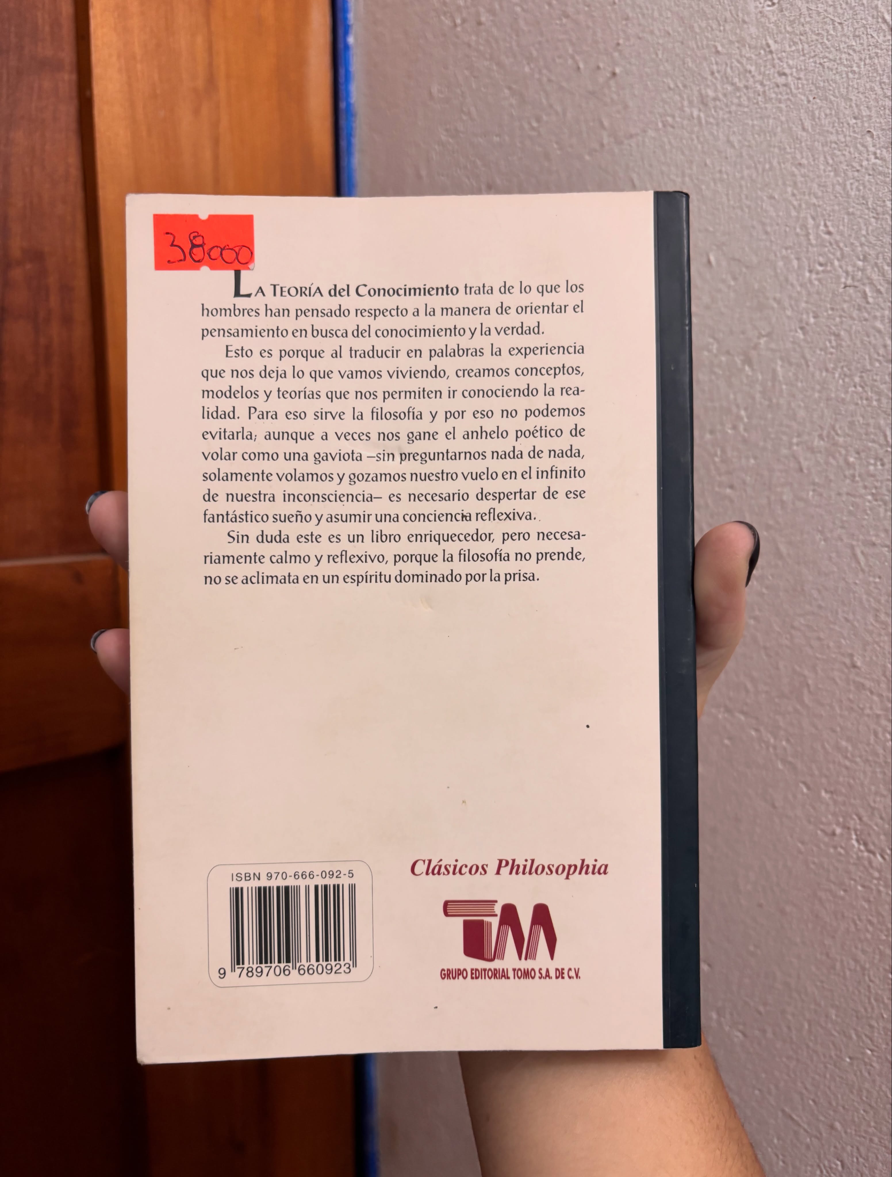 Teoría del conocimiento - Libros Frannie