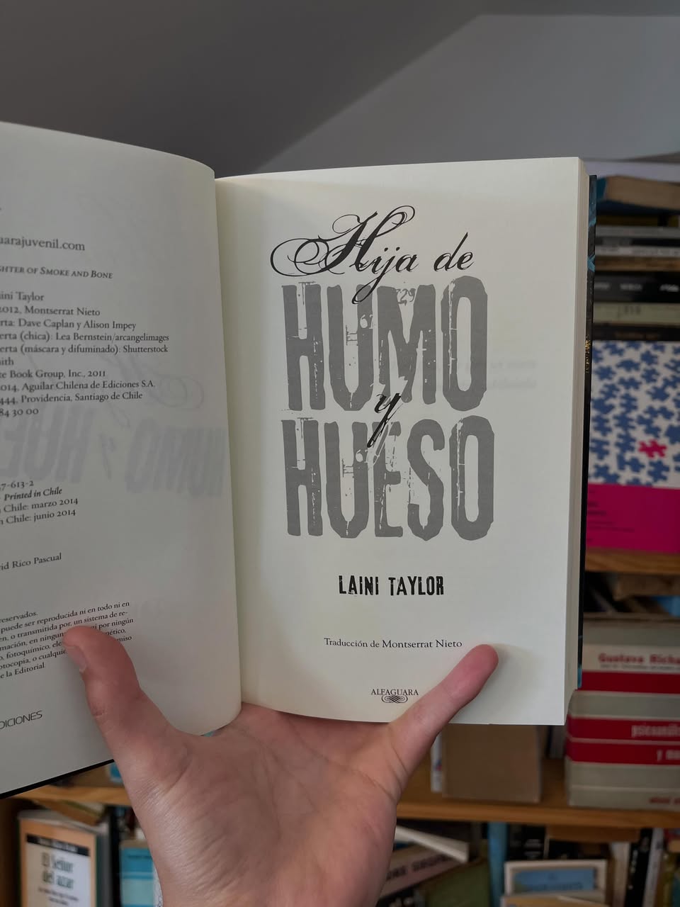 Hija de Humo y Hueso - Libros Frannie