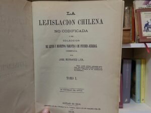 La Legislación Chilena no Codificada - Libros Frannie