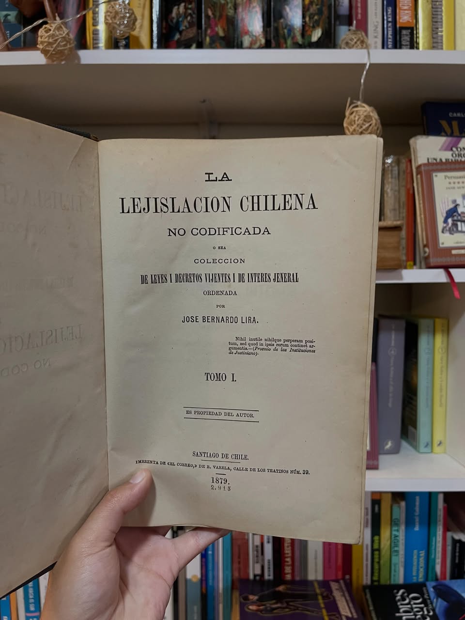 La Legislación Chilena no Codificada - Libros Frannie