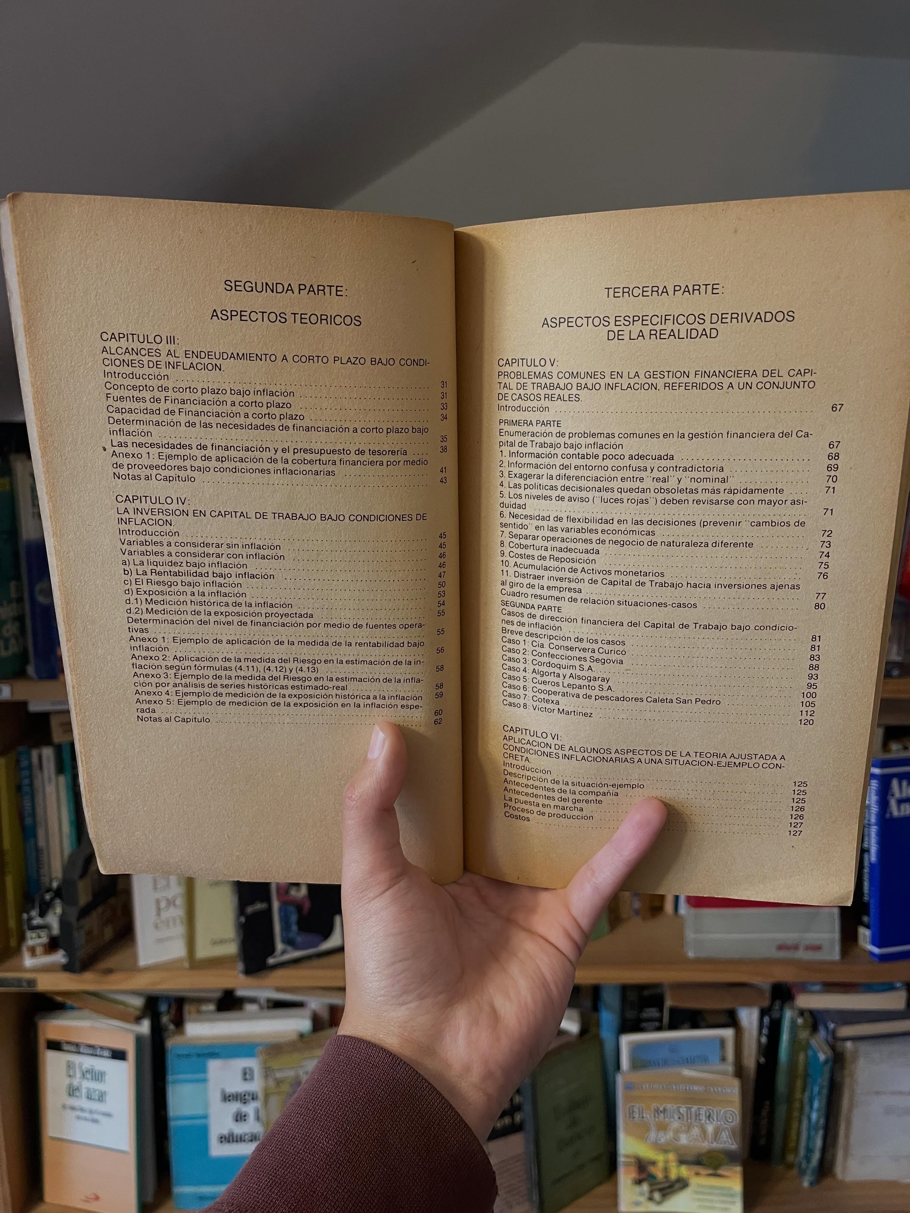 Finanzas. Capital de trabajo e inflación - Libros Frannie