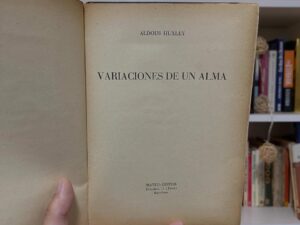 Variaciones de un alma - Libros Frannie