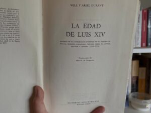 La edad de Luis XIV - Libros Frannie