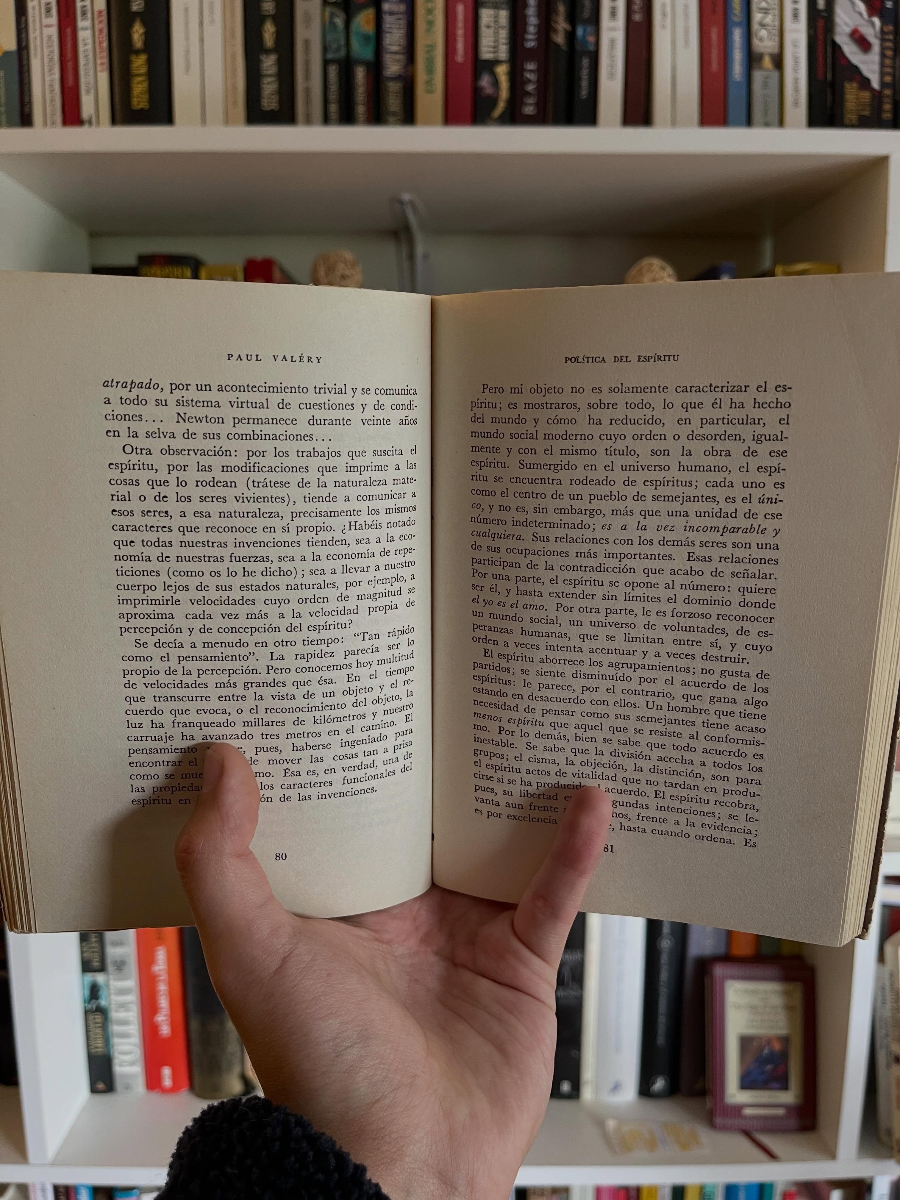 Política del espíritu - Libros Frannie