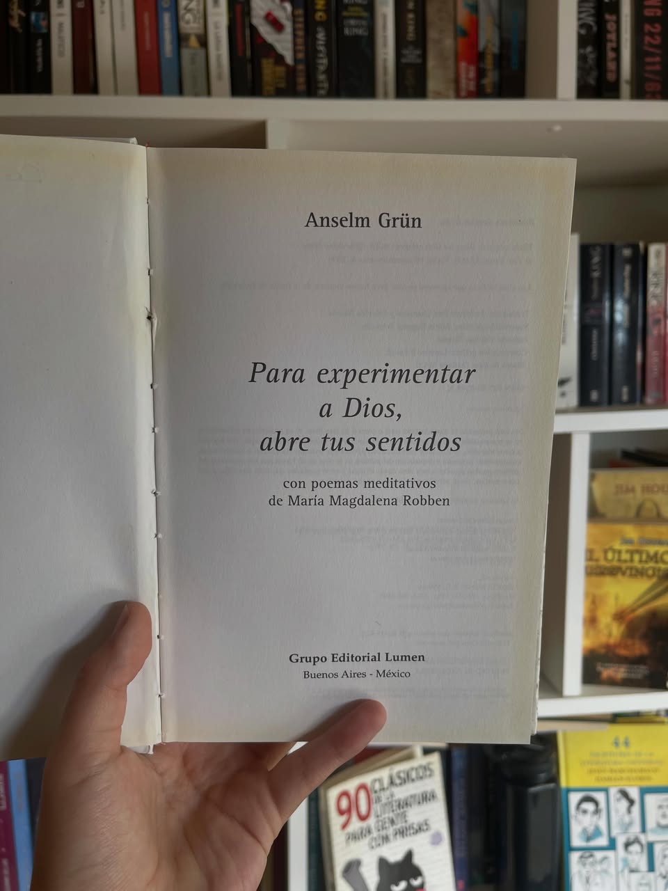 Para experimentar a Dios, abre tus sentidos - Libros Frannie
