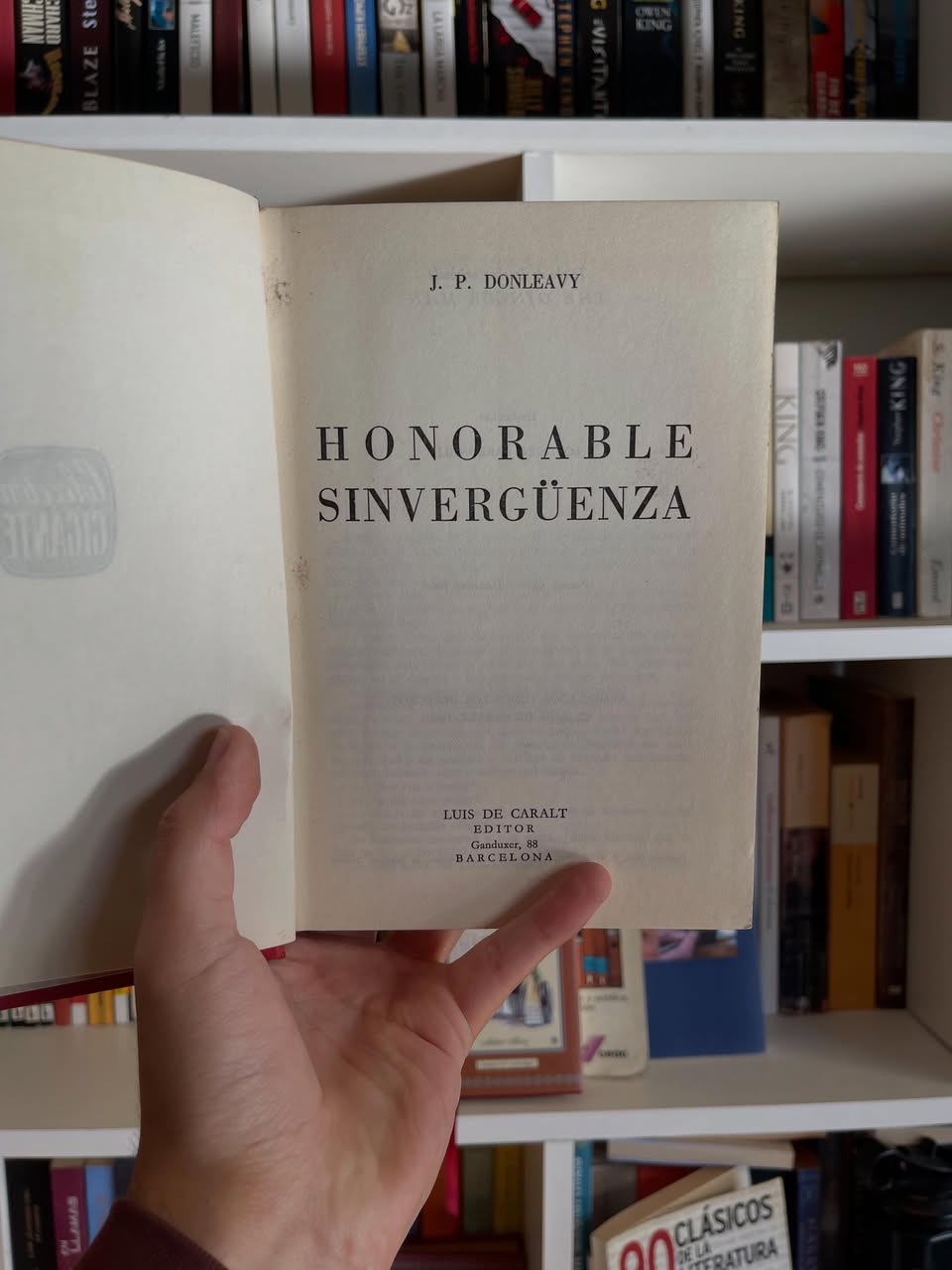 Honorable sinvergüenza - Libros Frannie